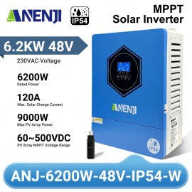 Изображение Anenji 6200W 48V ANJ-6200W-48V-IP54-W (6200VA/6200W, Max CH 120A, AC 120) Wi-Fi - оригинальный размер 3