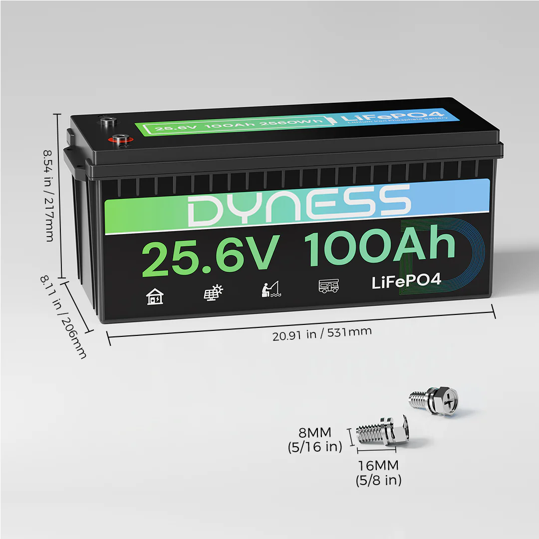 Dyness 24V 100Ah AR2.5-24V Low Temp (LiFePo4, BMS 100A) 3