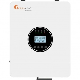 Felicity Solar 4kW 24V IVEM4024-II (4000VA/4000W, Max CH 120A, AC 120, Gen-port) Wi-Fi 2