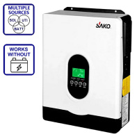 Гібридний інвертор сонячний SAKO 3kW 24V E-Sun 3KVA (3000VA/2700W, Max CH 80A, AC 60A)