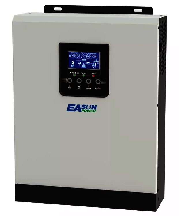 EASUN 3kW 24V ISolar SMH 3KW (3000VA/2400W, Max CH 70A, AC 20/30) 5