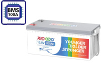 Акумулятор Redodo 12V 200Ah (LiFePo4, BMS 100A)