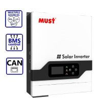 Фото Гибридный инвертор солнечный Must 3200W 24V PV18-3224 VPM II (Max СH 120A, AC 60)