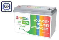 Акумулятор Redodo 12V 100Ah (LiFePo4, BMS 100A)