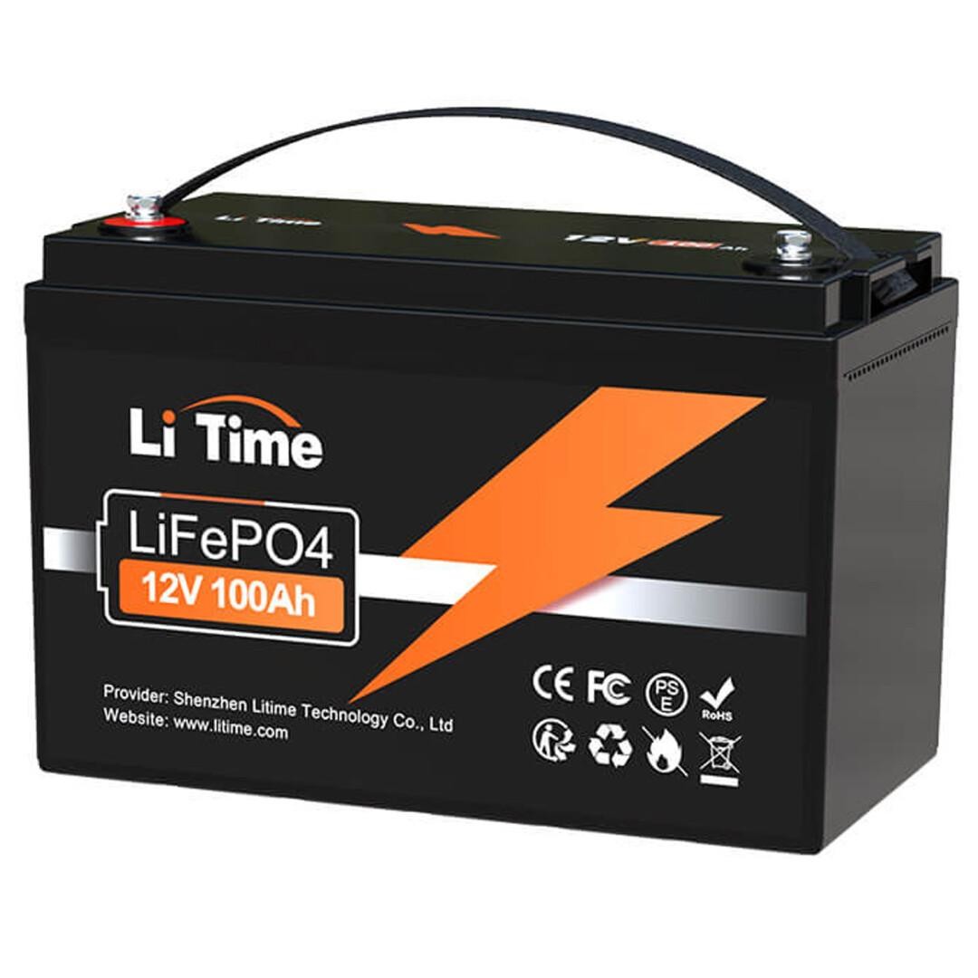 Изображение LiTime 12V 100Ah (LiFePo4, BMS 100A) - оригинальный размер 3