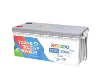 Акумулятор Redodo 12V 200Ah Plus (LiFePo4, BMS 200A)