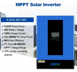 Изображение EASUN 6.2kW 48V ISolar-SMG-III-6.2KW (6200VA/6200W, Max CH 120A, AC 80) Wi-Fi - оригинальный размер 7