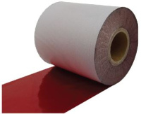 Ріббон 35х300 Resin Textil, красный (Red), Metallic