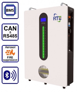 Изображение HTE 48V (51.2V) 200Ah HTE-W51200 (LiFePo4, BMS, Bluetooth) - оригинальный размер 2