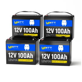 Изображение WattCycle 12V 100Ah WT12V100AH100 (LiFePo4, BMS, Low-temp) - оригинальный размер 3