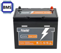 Аккумулятор PowMr 12V 100Ah POW-100AH-12.8V-MINI (LiFePo4, BMS)