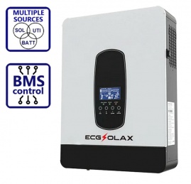 Изображение ECGSOLAX 1.8kW 12V SP-2200 (2200VA/1800W, Max CH 80A, AC 60) - оригинальный размер 1