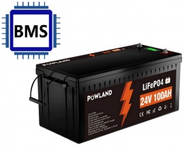 Изображение Powland 24V 100Ah IBattery-PL-24V-100AH (LiFePo4, BMS) - оригинальный размер 4