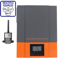 Гібридний інвертор сонячний PowMr 2400W 24V POW-HVM 2.4H-24V (Max СH 80A, AC 60) Wi-Fi
