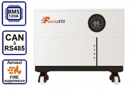 FelicityESS LUX-X-48100LG01 10.24kWh (5,12kWh LCG01 + 5,12kWh LMG01, BMS:120A) 2