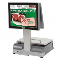 Ваги електронні Dibal CS1100WD 6/15KG (7K529990GMUA) с двумя дисплеями 15