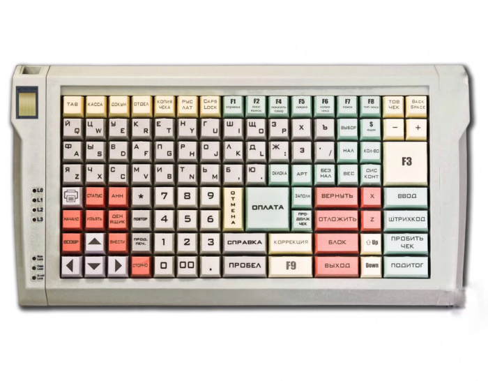 Изображение POSUA LPOS-II-128 со сканером отпечатка пальца - оригинальный размер 1