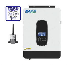 Изображение EASUN 4.2kW 24V ISolar SMH-II-4.2KW-24V (4200VA/3800W, Max CH 110A, AC 80) Wi-Fi - оригинальный размер 1