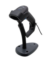 Сканер штрих-кодів Datalogic QuickScan QD2590 2D Black (QD2590-BKK1S) с подставкой