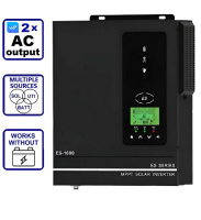 Гибридный инвертор солнечный Anern 1kW 12V AN-SCI-ES-1000 (1000VA/1000W, Max CH 80A, AC 40)
