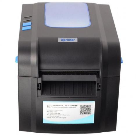 Xprinter XP-370BM (USB + LAN + RS232) з відділом етикеток 2