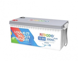 Изображение Redodo 12V 200Ah Plus (LiFePo4, BMS 200A) - оригинальный размер 1