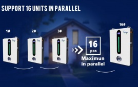 Изображение HTE 48V (51.2V) 200Ah HTE-W51200 (LiFePo4, BMS, Bluetooth) - оригинальный размер 7