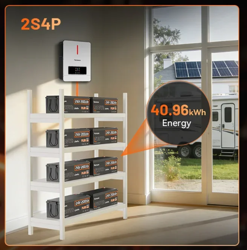 Изображение Humsienk 24V 200Ah Plus HS24V200AH250PLUS (LiFePo4, BMS 250A, Low-temp) - оригинальный размер 7