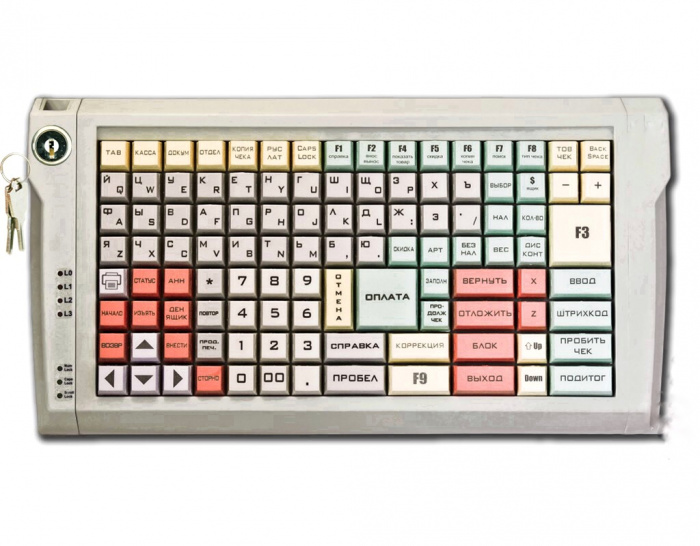 POSUA LPOS-II-128 з електромеханічним ключем 1