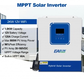 EASUN 2kW 12V ISolar-SMG-II-2KW-12V (2000VA/2000W, Max CH 120A, AC 80) Wi-Fi 11