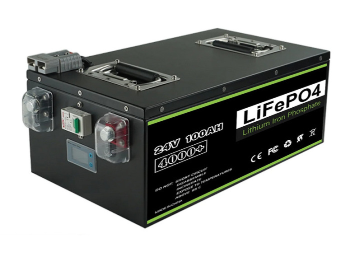 Изображение Liemium 24V 100Ah (LiFePo4, BMS, Iron case) - оригинальный размер 1