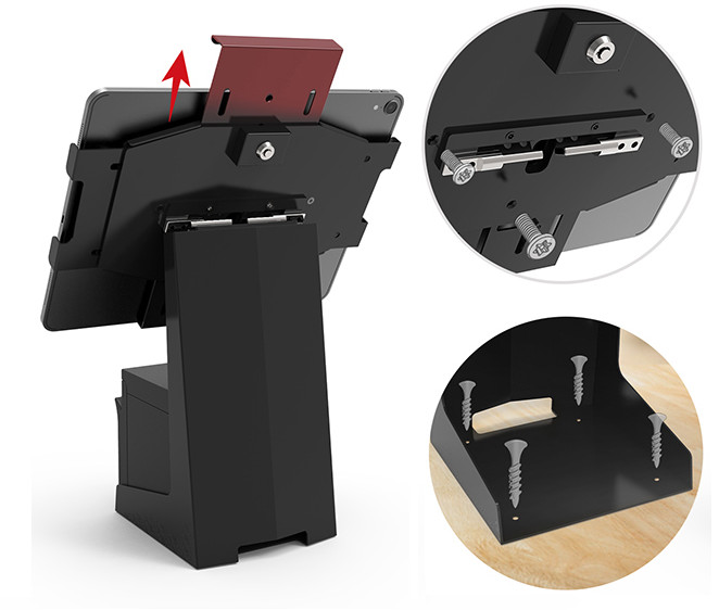 Изображение Подставка-держатель для планшета и POS-принтера Maken PS-2010 - оригинальный размер 7