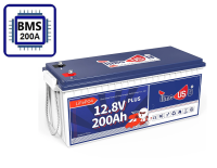 Аккумулятор Timeusb 12V 200Ah Plus (LiFePo4, BMS 200A)