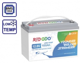 Изображение Redodo 12V 100Ah Low-Temp (LiFePo4, BMS 100A) - оригинальный размер 1