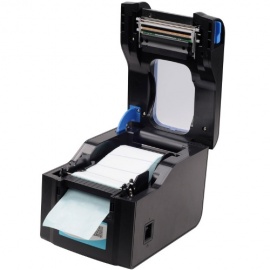 Xprinter XP-370BM (USB + LAN + RS232) з відділом етикеток 3