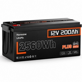 Изображение Humsienk 12V 200Ah Plus HS24V200AH250PLUS (LiFePo4, BMS 250A, Low-temp) - оригинальный размер 2