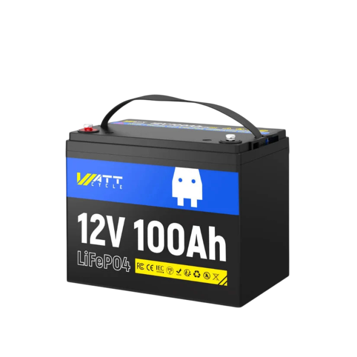 Изображение WattCycle 12V 100Ah WT12V100AH100 (LiFePo4, BMS, Low-temp) - оригинальный размер 1