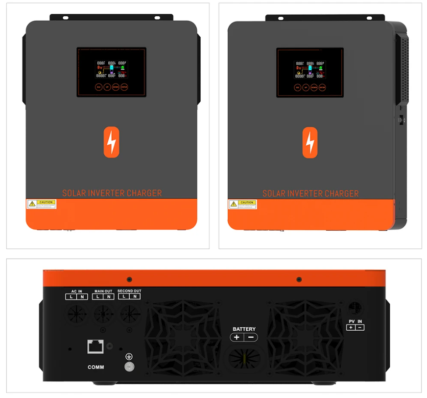 Изображение PowMr 6200W 48V POW-HVM6.2M-48V-N (Max CH 120A, AC 100) - оригинальный размер 4