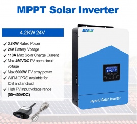 Изображение EASUN 4.2kW 24V ISolar SMH-II-4.2KW-24V (4200VA/3800W, Max CH 110A, AC 80) Wi-Fi - оригинальный размер 5