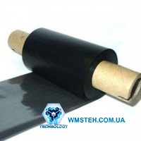 Ріббон 30х100 RESIN TEXT, черный (вт.0,5д)