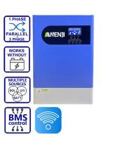 Фото Гибридный инвертор солнечный Anenji 6200W 48V ANJ-HHP-II-6.2KP (6200VA/6200W, Max CH 120A, AC 80) Wi-Fi