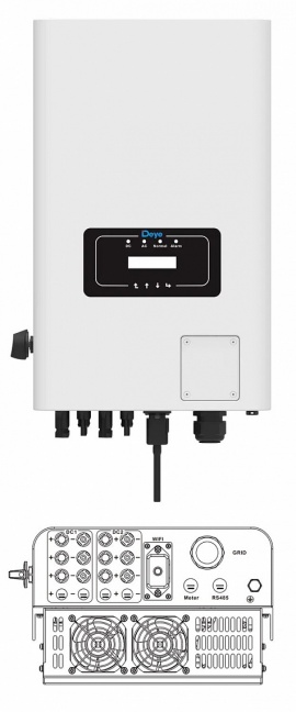 Изображение Deye SUN-30K-G04 (30kW, 3Ph, 2-MPPT) Wi-Fi - оригинальный размер 3