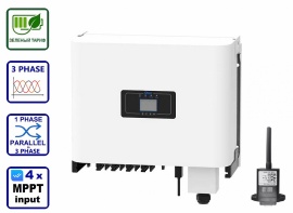 Изображение Deye SUN-50K-G03 (50kW, 3Ph, 4-MPPT) Wi-Fi - оригинальный размер 2