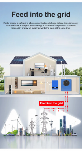 Anenji 5000W 48V ANJ-5KW-48V (5000VA/5000W, Max CH 100A, AC 60) Wi-Fi 8