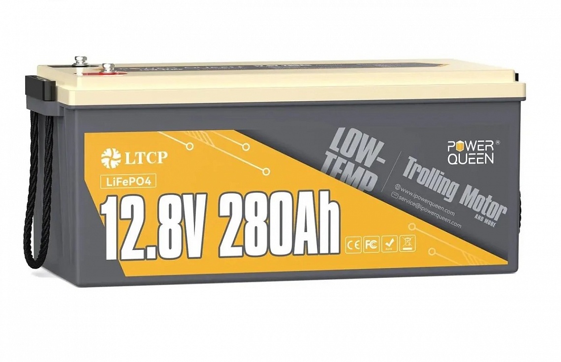 Power Queen 12V 280Ah Low Temp (LiFePo4, BMS 200A) 3