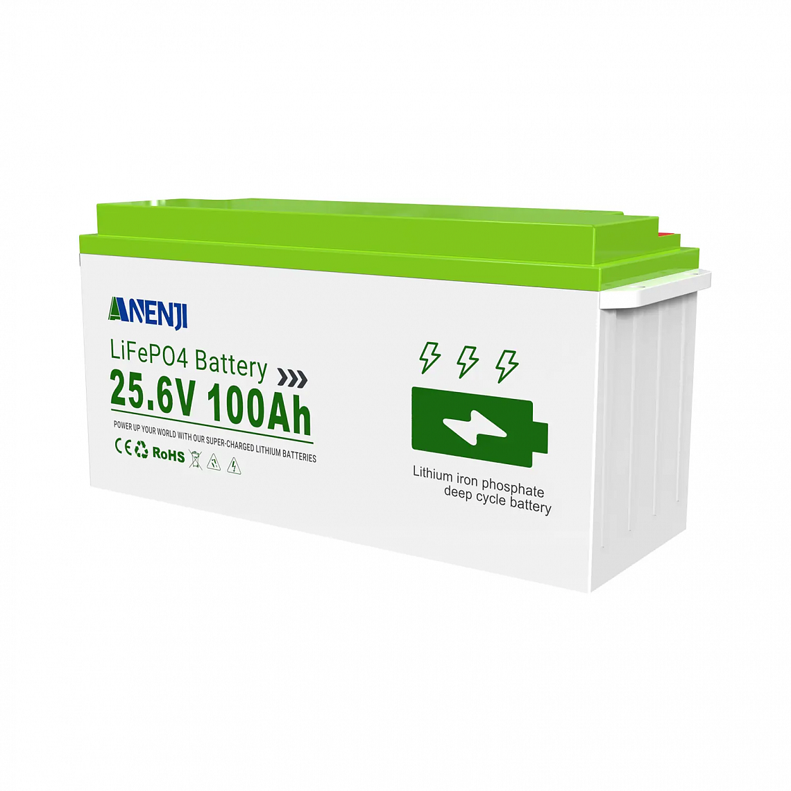 Изображение Anenji 24V 100Ah ANJ-24V-100AH-S (LiFePo4, BMS, Bluetooth) - оригинальный размер 3