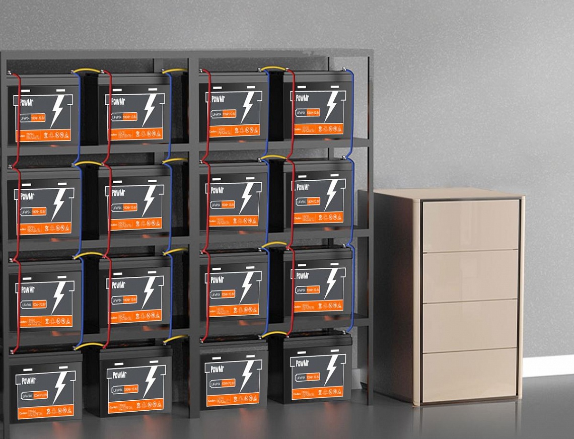 PowMr 24V 100Ah POW-100AH-25.6V (LiFePo4, BMS) 6