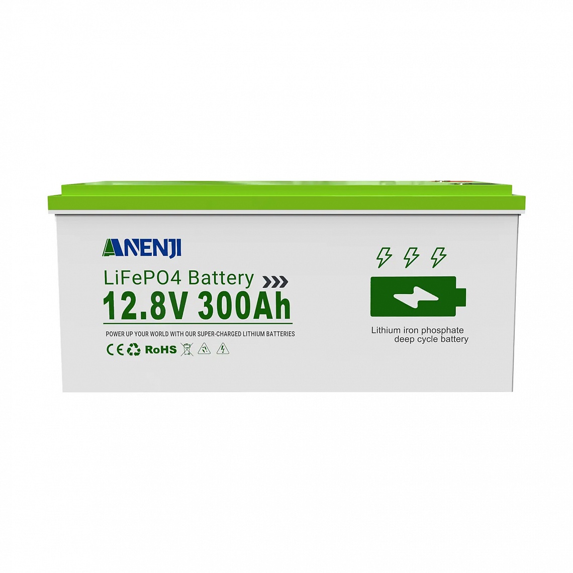 Изображение Anenji 12V 300Ah ANJ-12.8V-314AH-S (LiFePo4, BMS, Bluetooth) - оригинальный размер 2