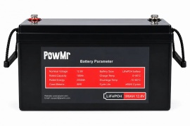 PowMr 12V 180Ah POW-180AH-12.8V (LiFePo4, BMS) 3