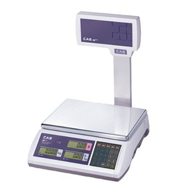 Просмотреть детальное фото Весы электронные CAS ER Plus EU-6 RS 1 Изображение CAS ER Plus EU-6 RS - оригинальный размер 1